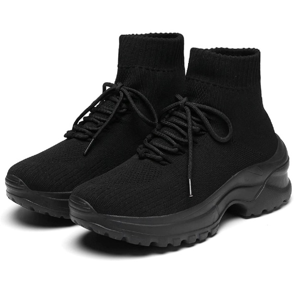 Walking Shoes Sock Sneakers - Lightweight Comfortable Non-Slip Mesh Shoes - Picture 5 of 7